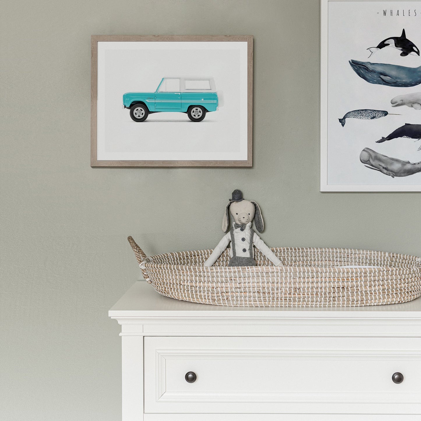 boys nursery car art prints