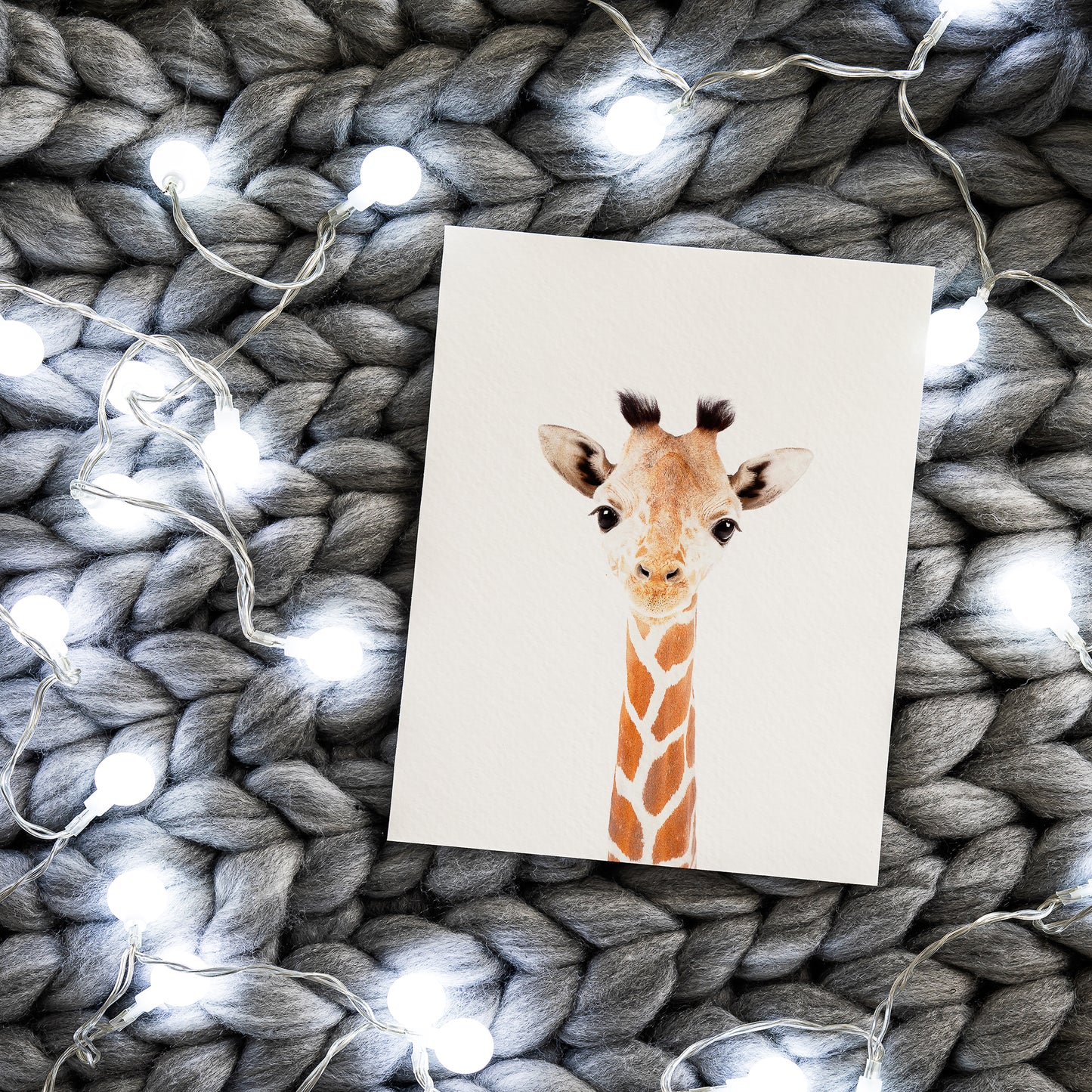 Baby Giraffe Print