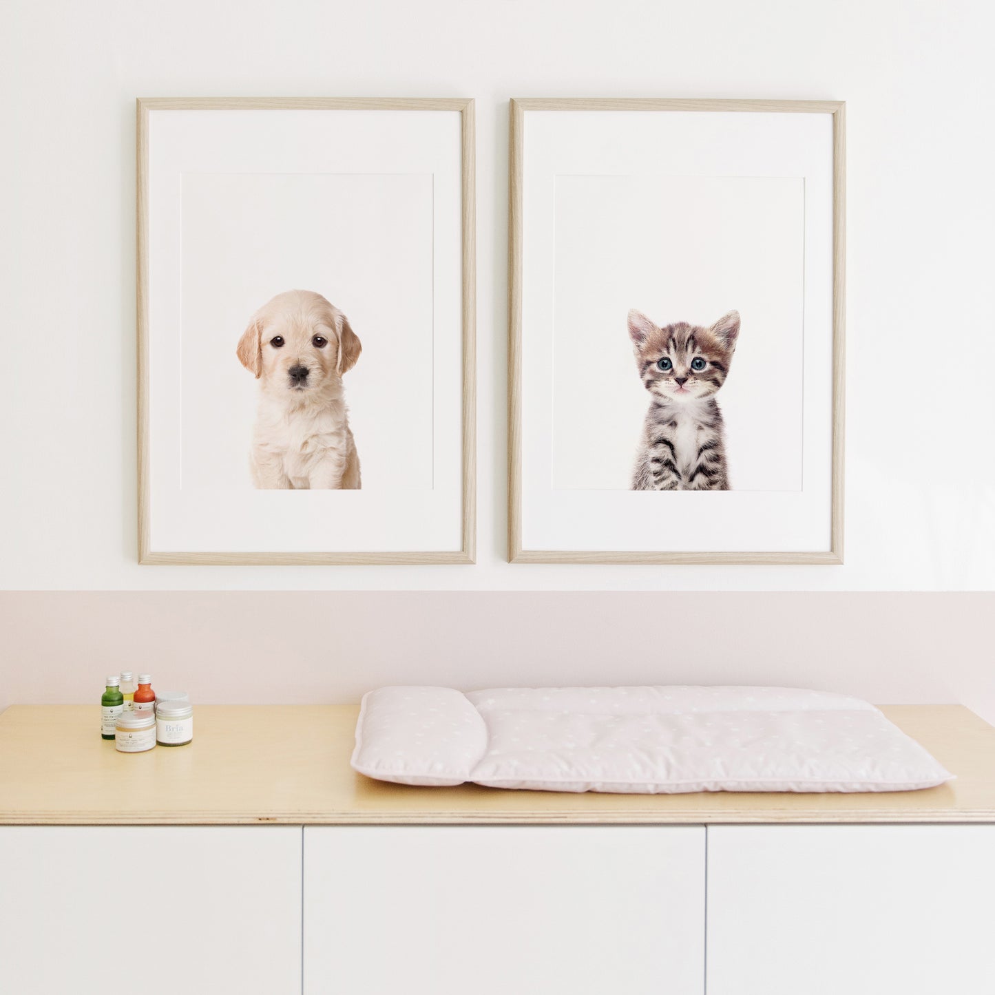 Baby Golden Retriever Art Print