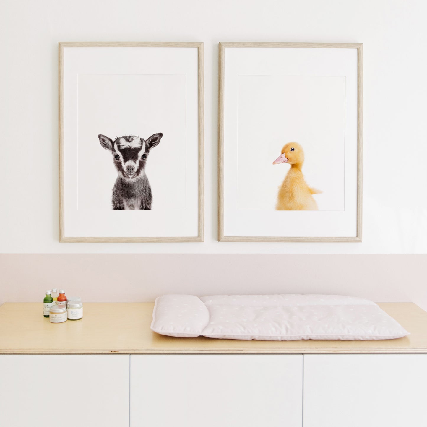 Baby Goat Wall Art Print