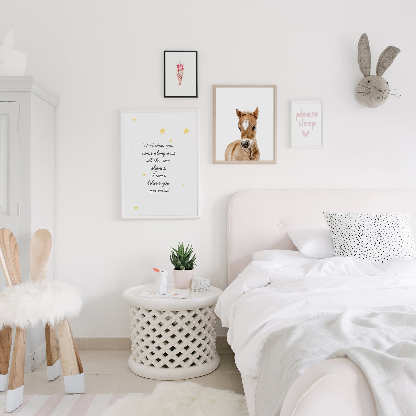 Baby Horse Wall Art Print