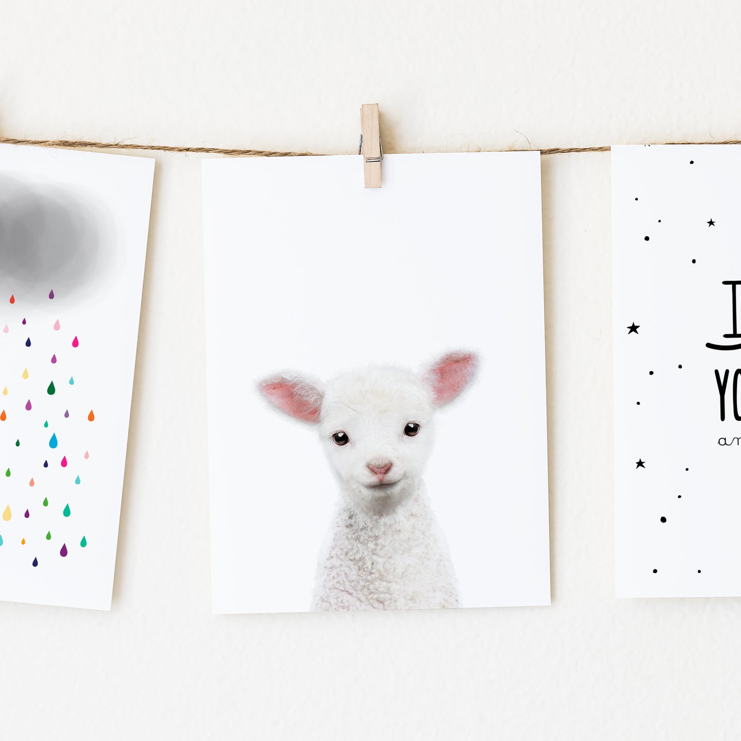 Baby Lamb Art Print