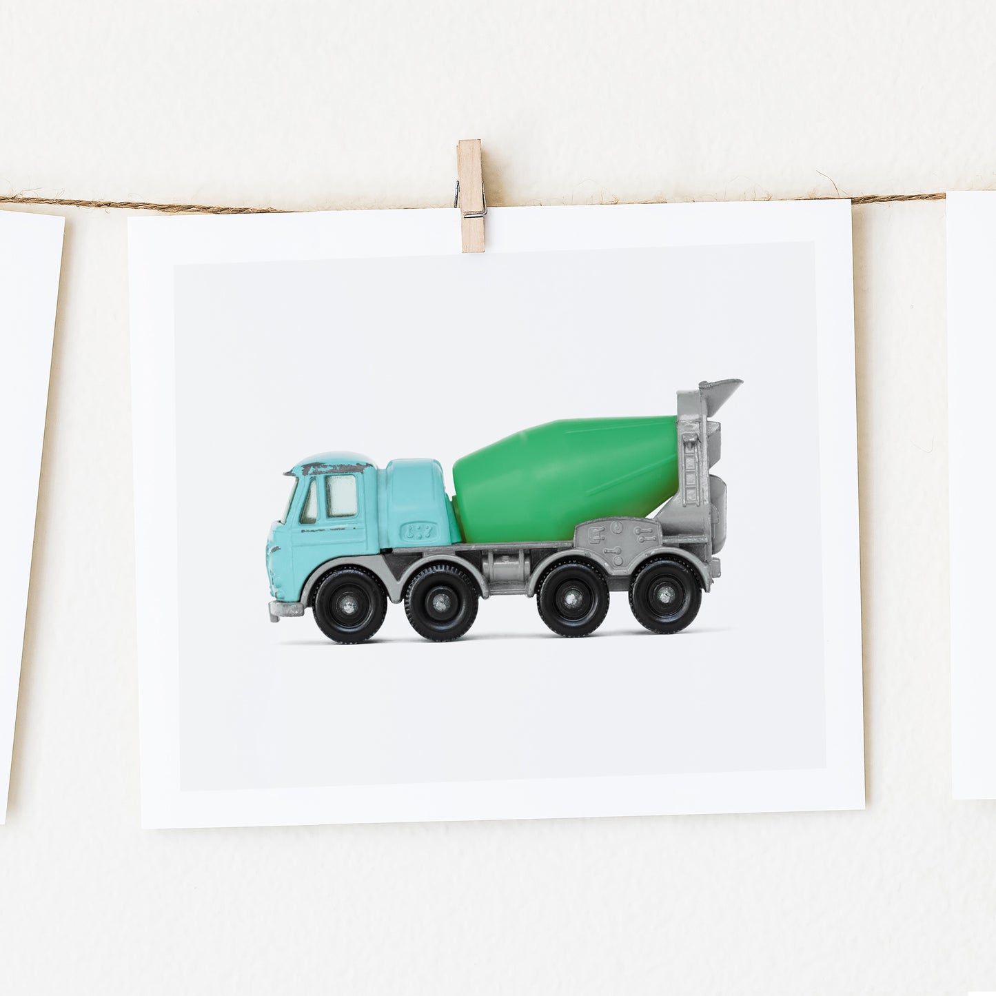Vintage Toy Car Posters - Set of 6