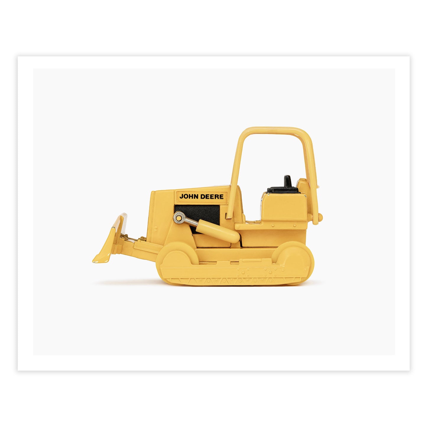 Bulldozer art print