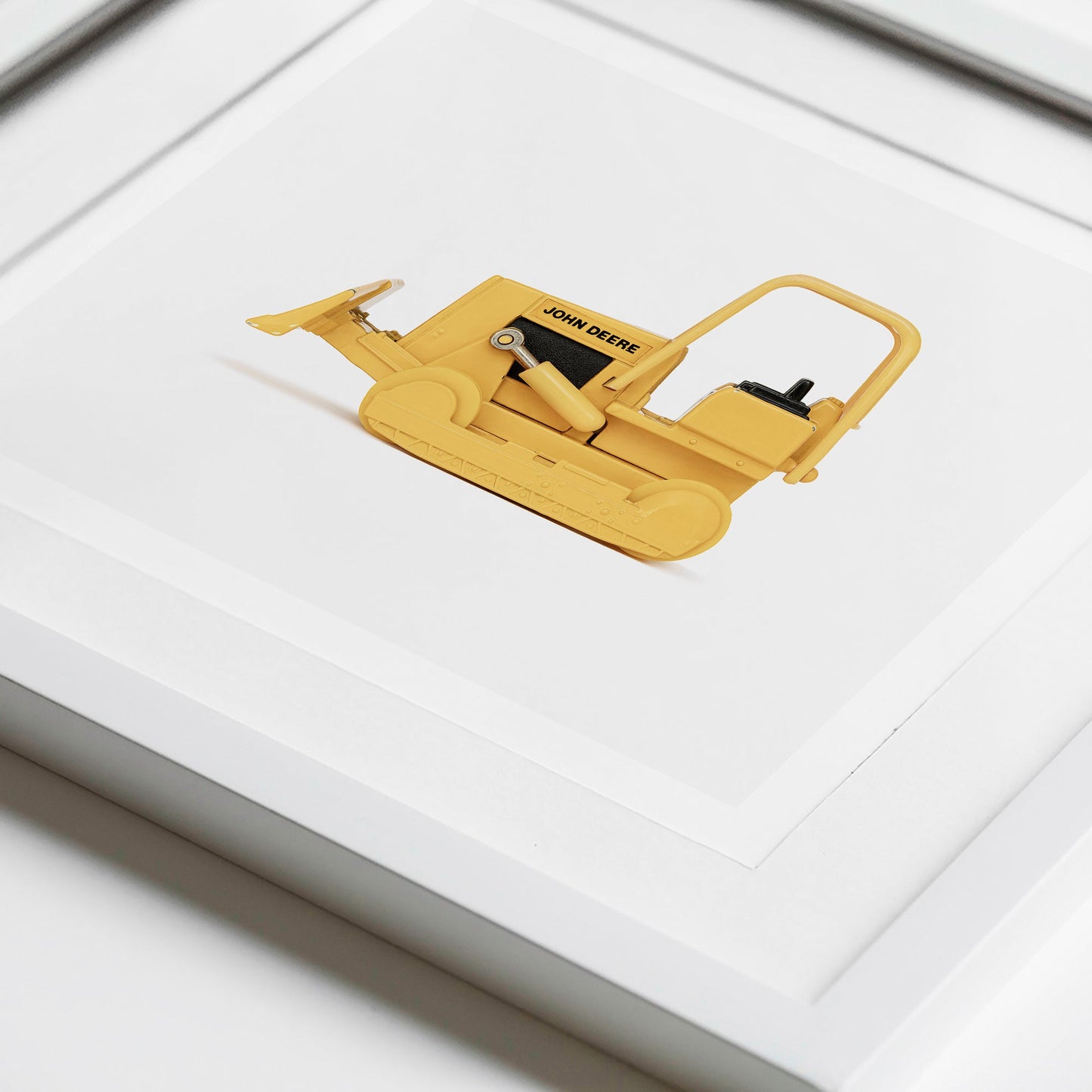 Bulldozer art print