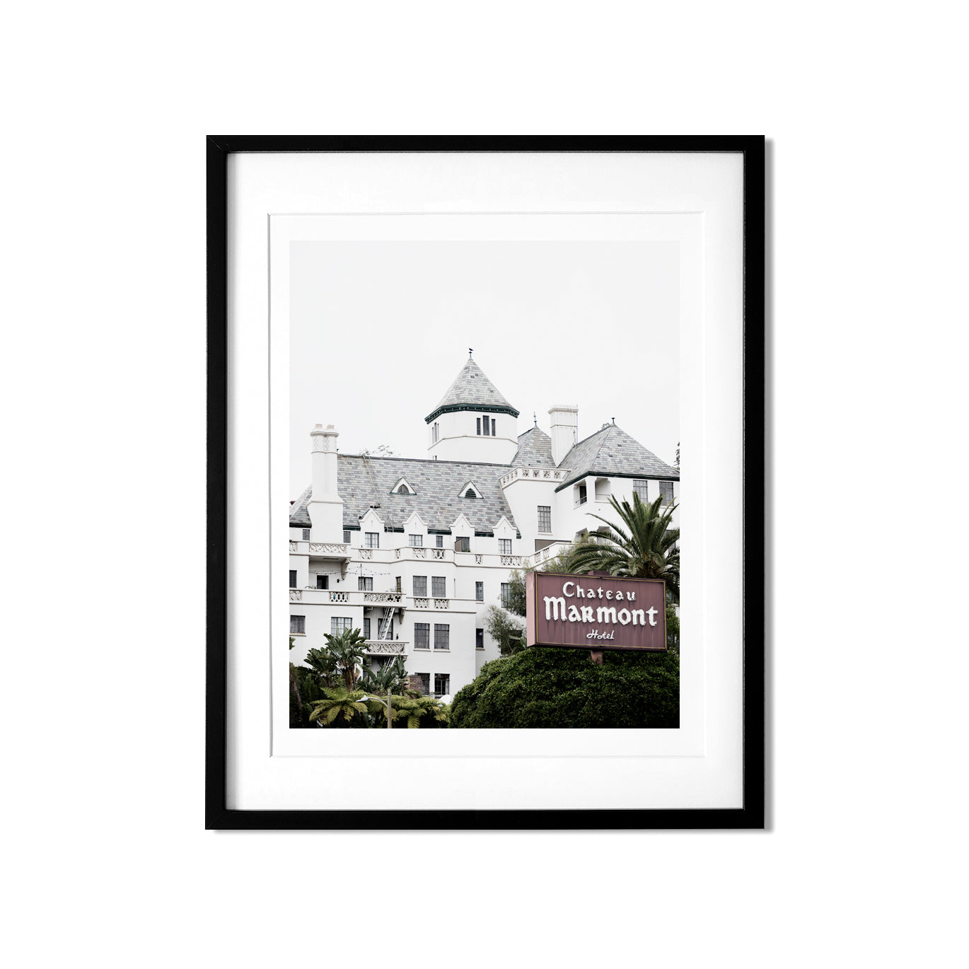 Chateau Marmont Hotel Fine Art Print