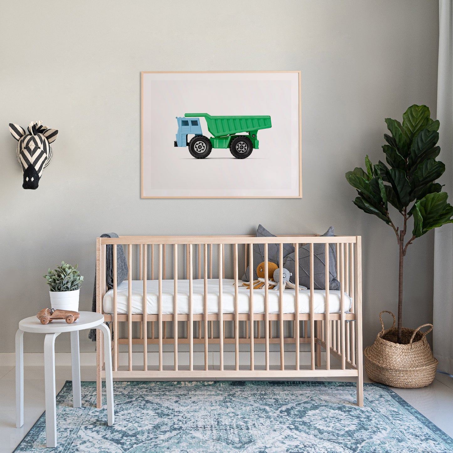 Dump Truck art print
