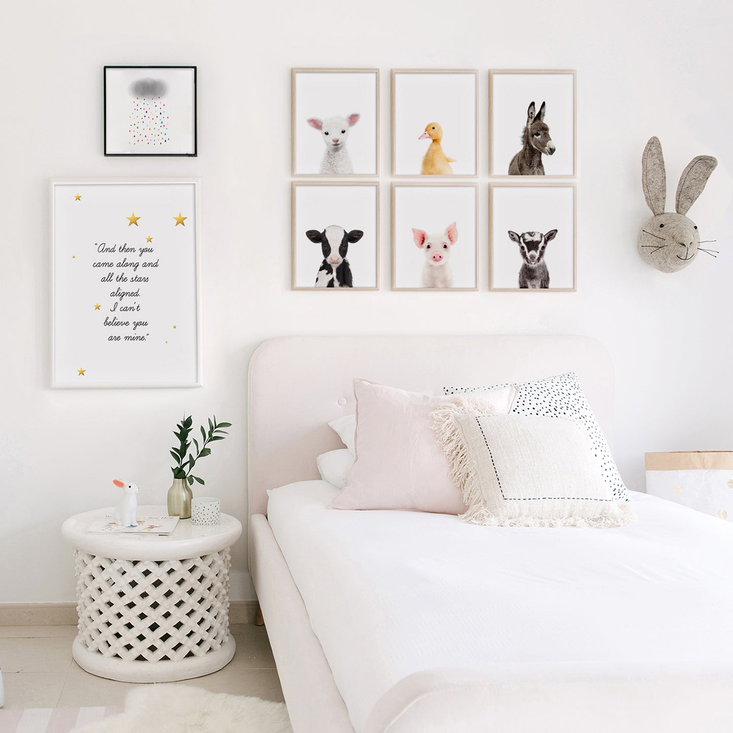 Farm Nursery Art Prints Set of 6