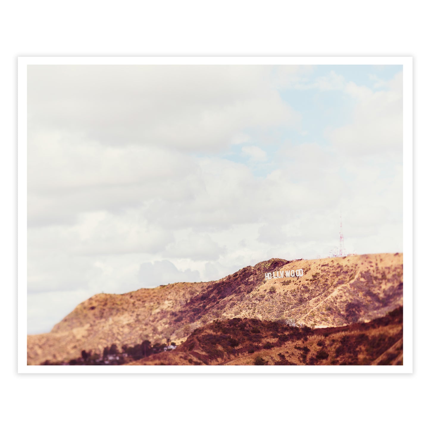 Hollywood sign fine art photography