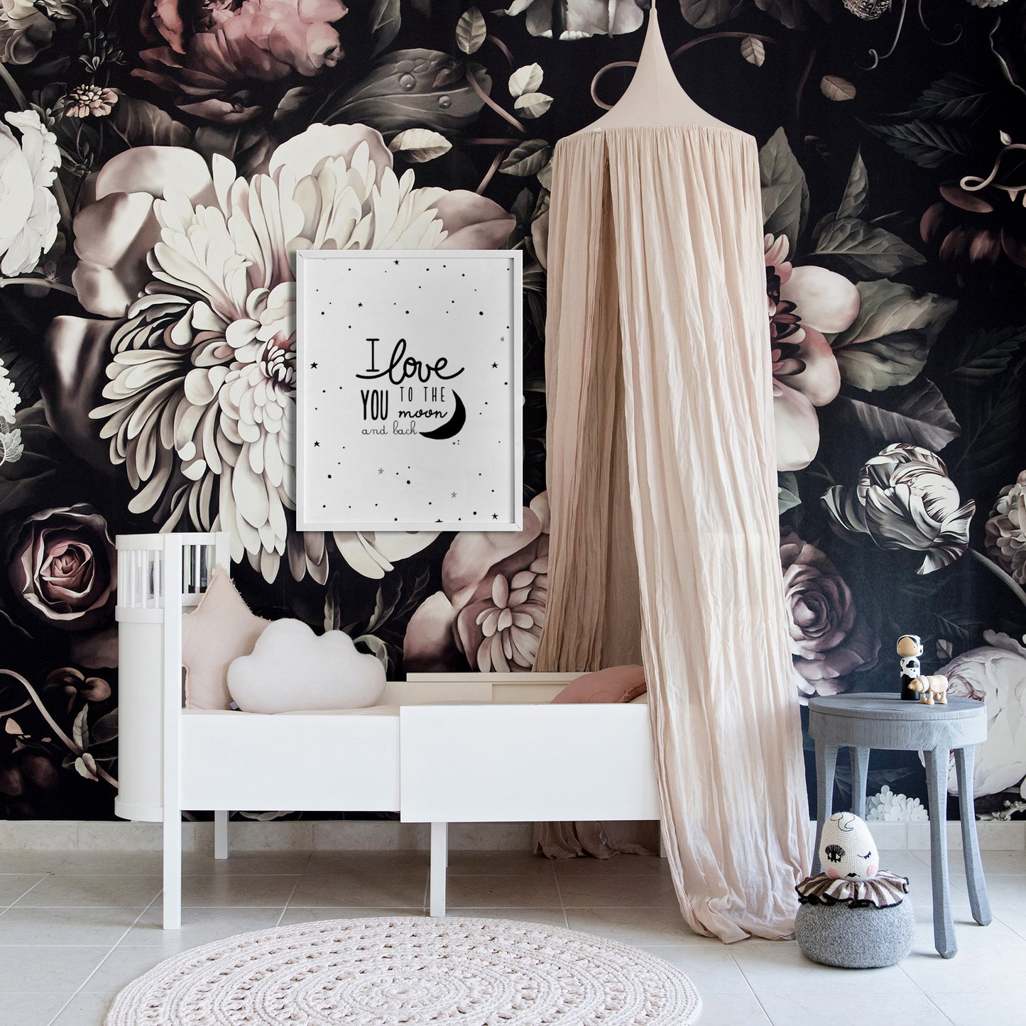 Love You To the Moon and Back Wall Art