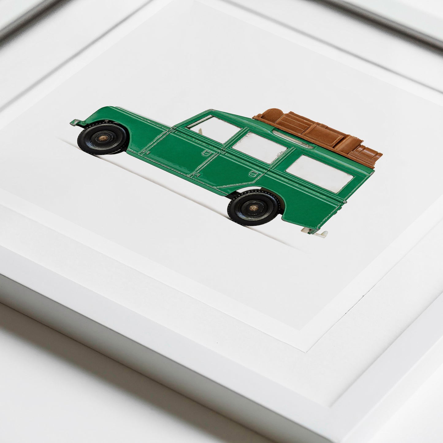 Land Rover Safari art print for Boys' Room Decor