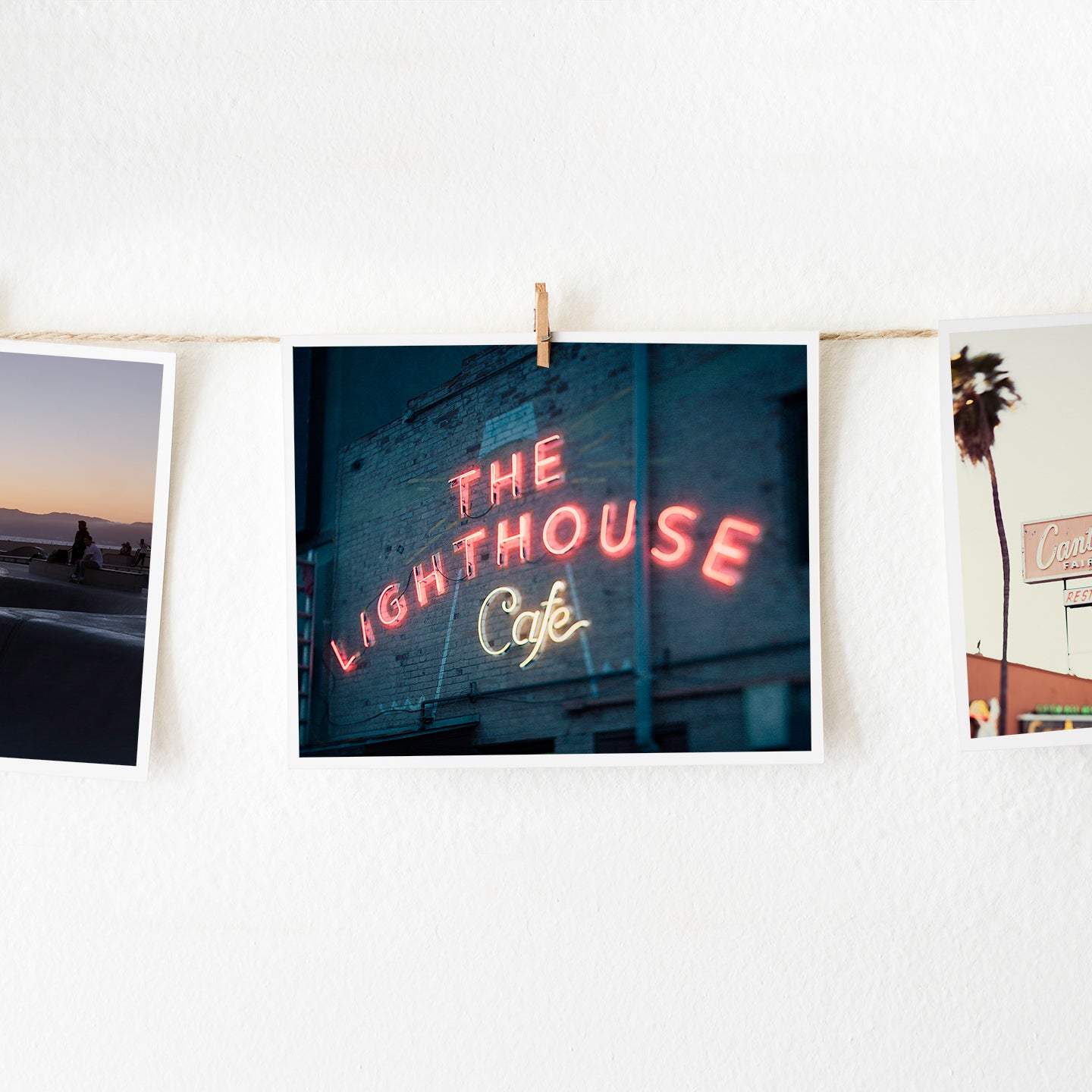 La La Land The Lighthouse Cafe Fine Art Print