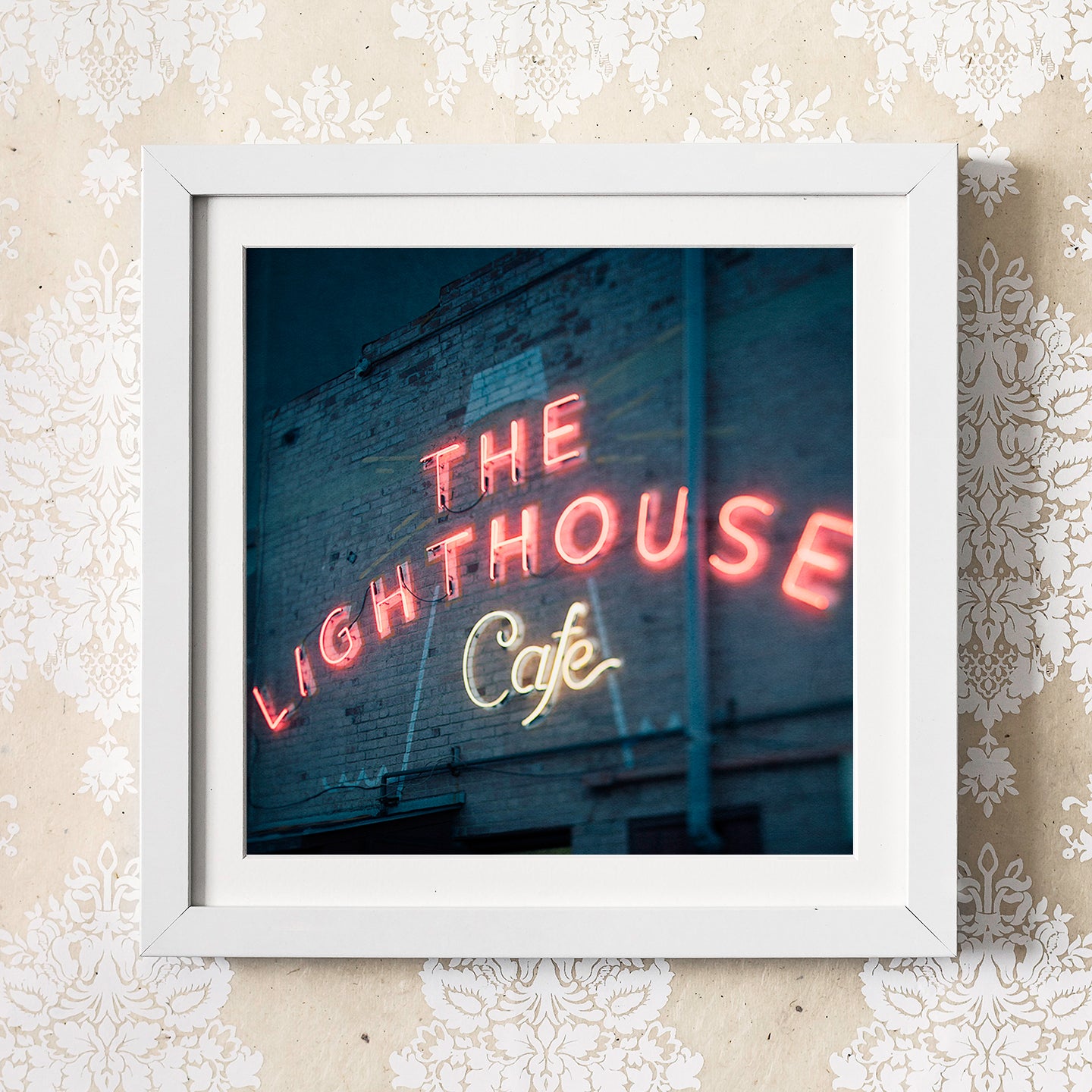 La La Land The Lighthouse Cafe Fine Art Print