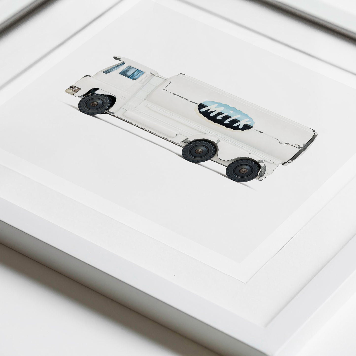 Milk Tanker Truck Wall Art