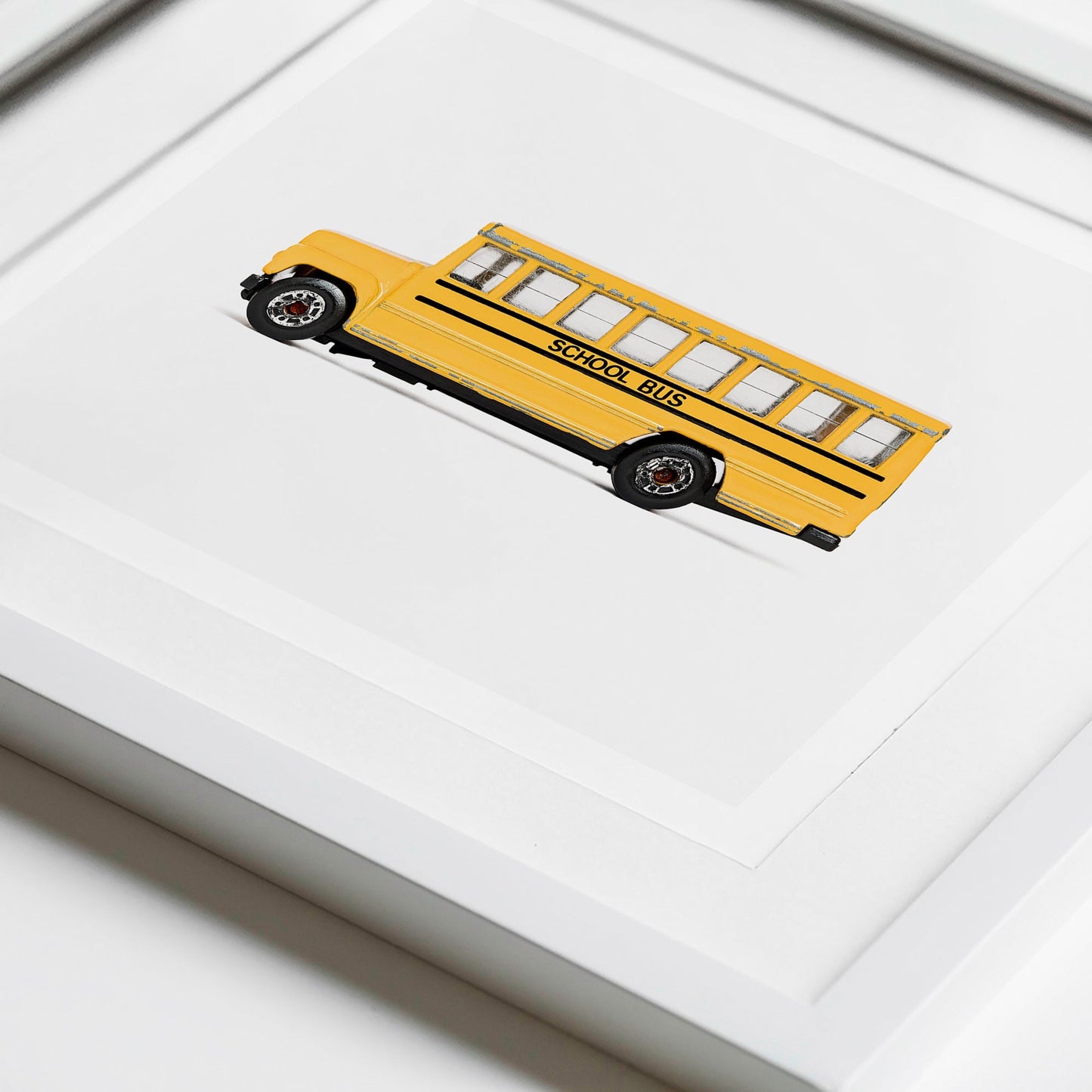 Yellow School Bus Art Print