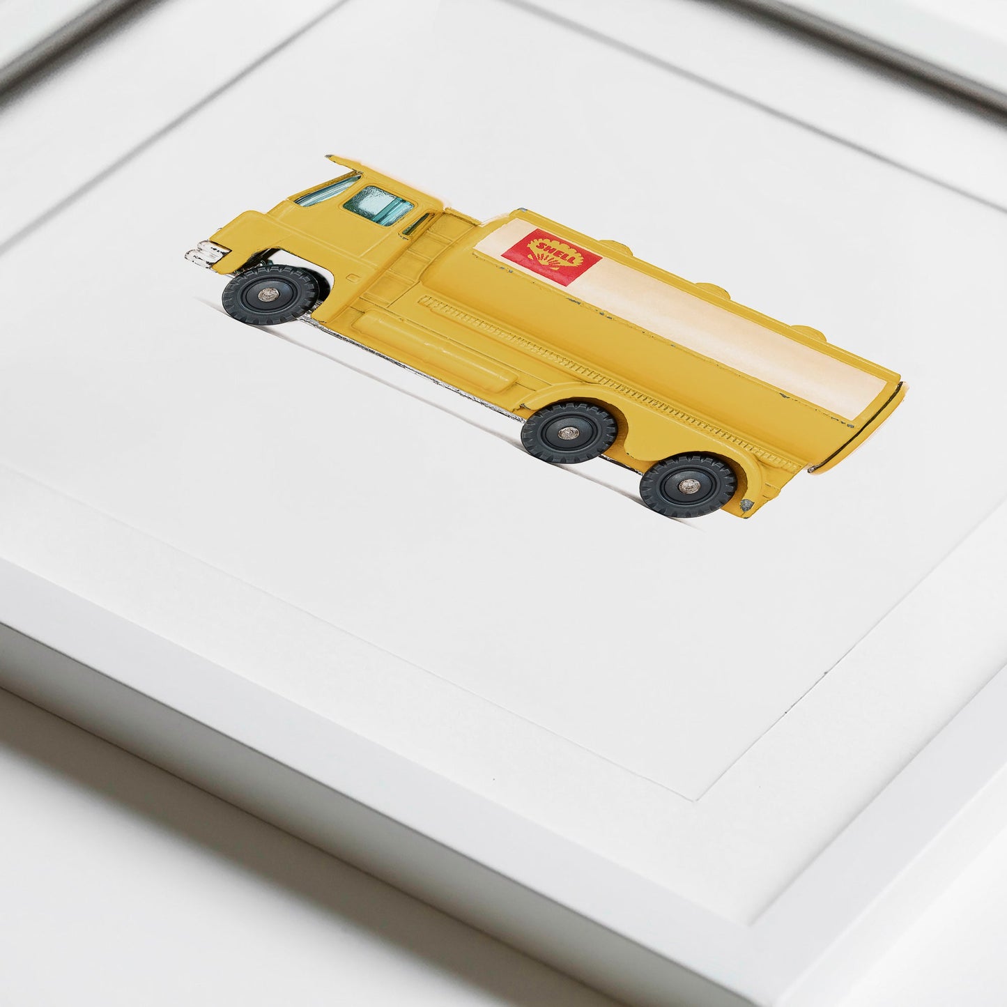 Shell Tanker Truck art print