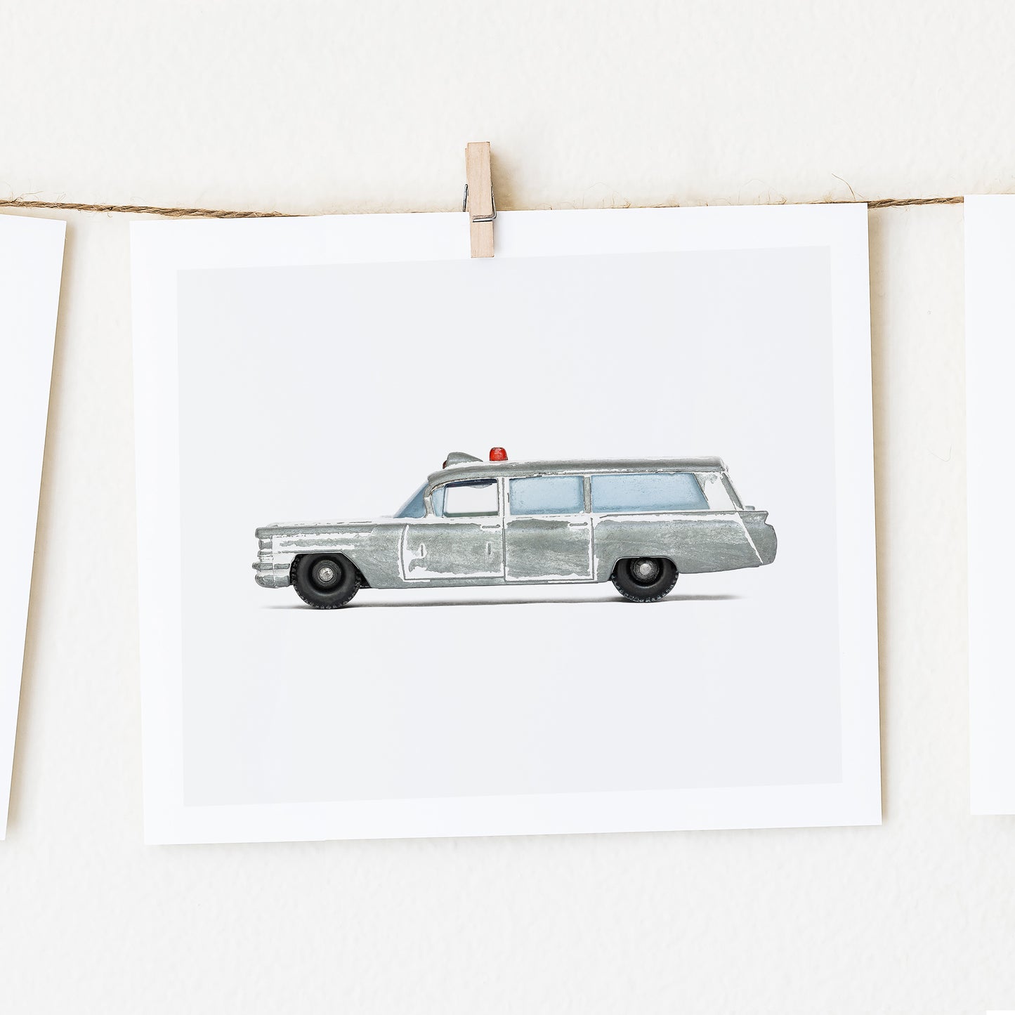 Old Ambulance Wall Art