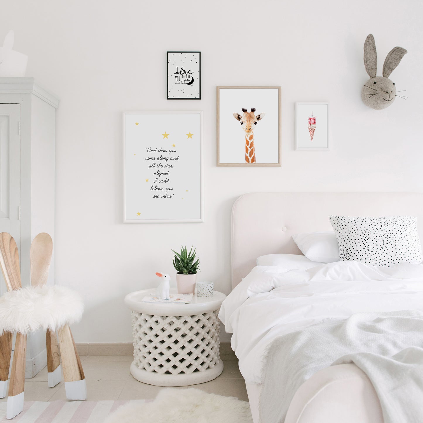 Baby Giraffe Print