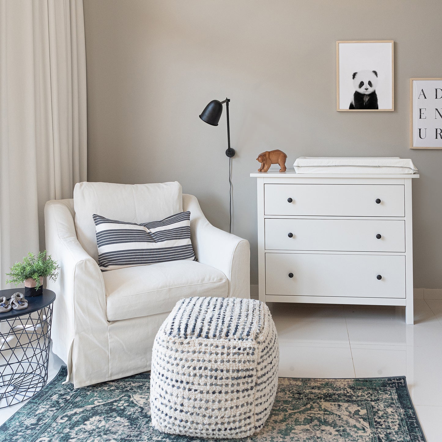 Baby Panda Wall Art Print