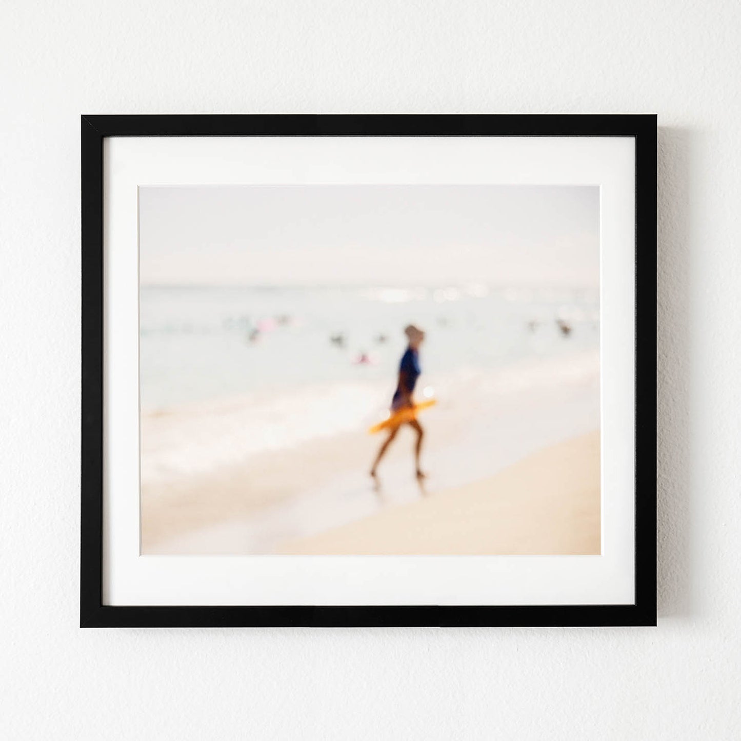Waikiki beach ocean art print