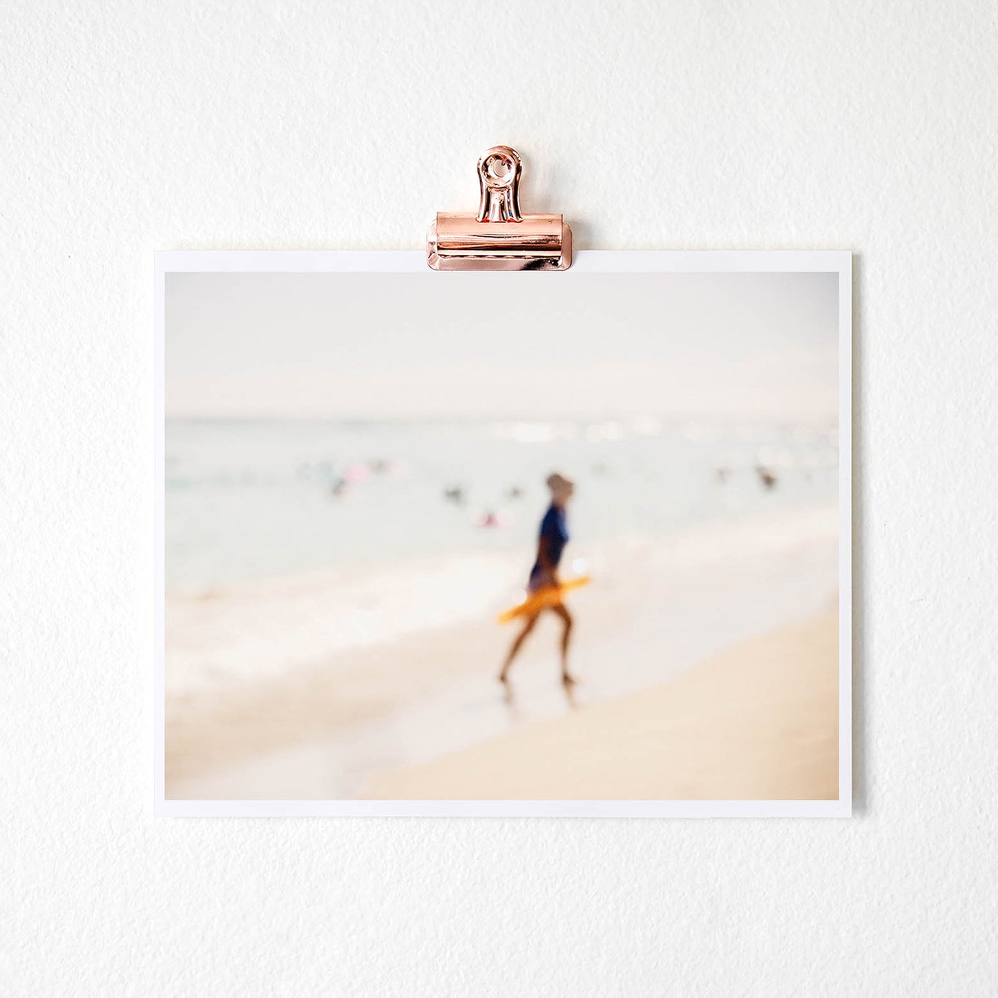 Waikiki beach ocean art print