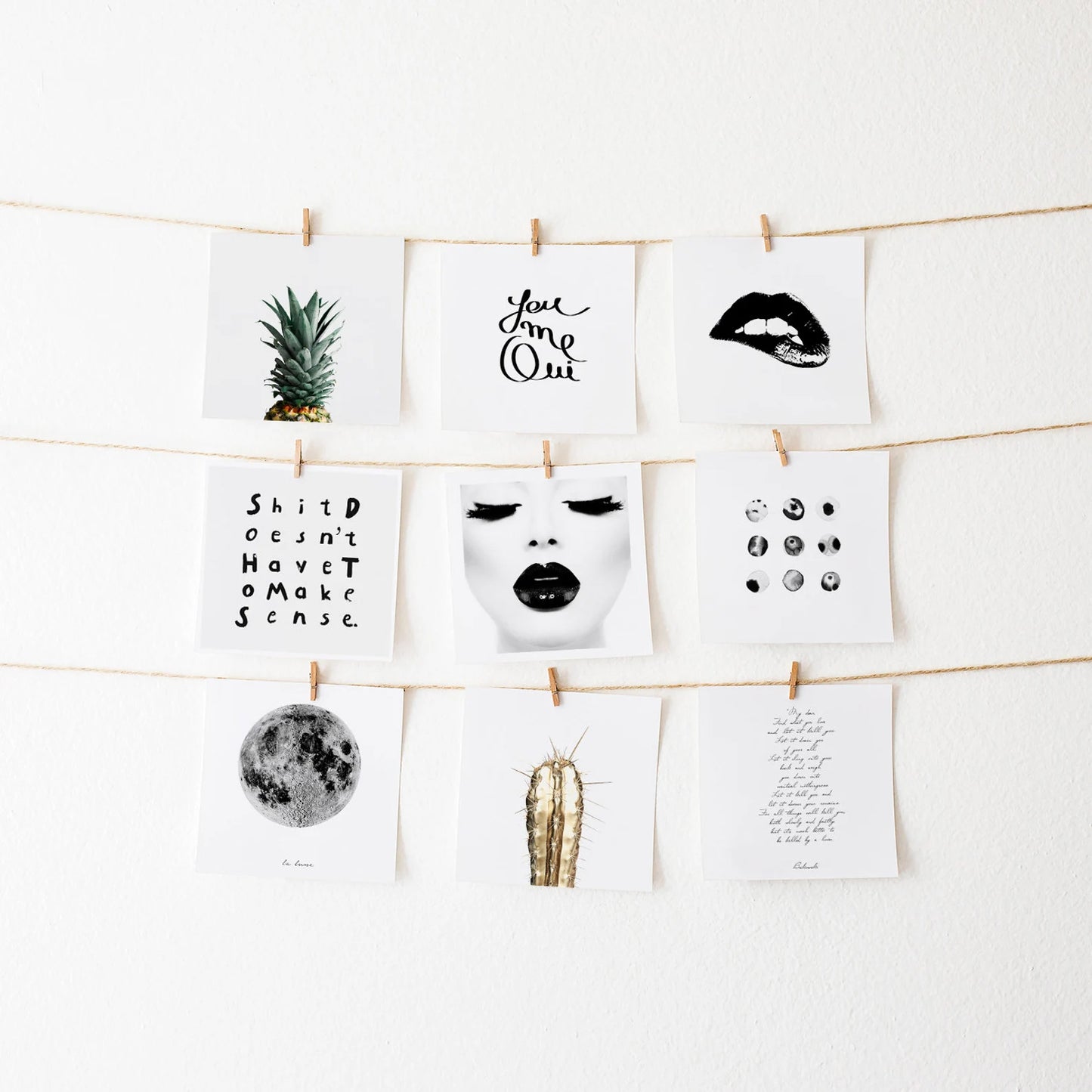 Minimalistic inspirational art print