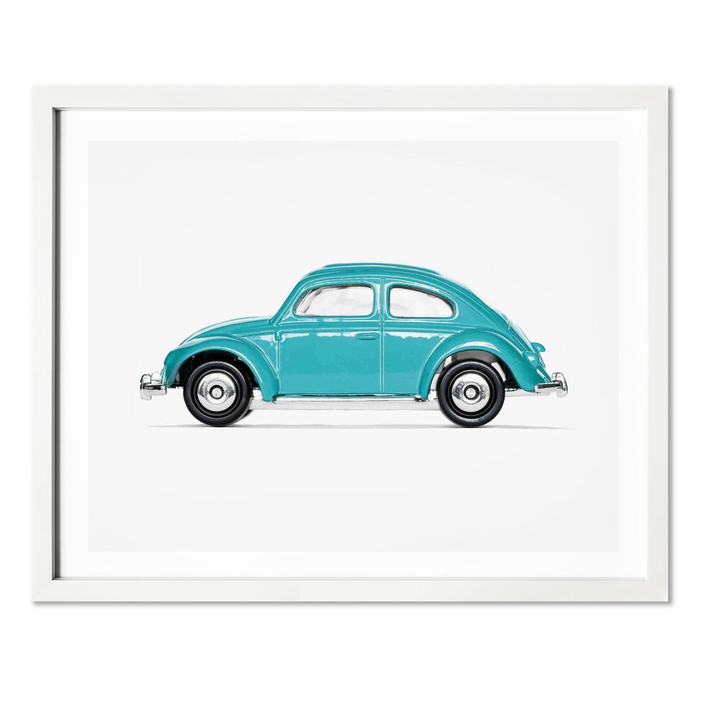Boys' Nursery wall decor Volkswagen Beetle Art