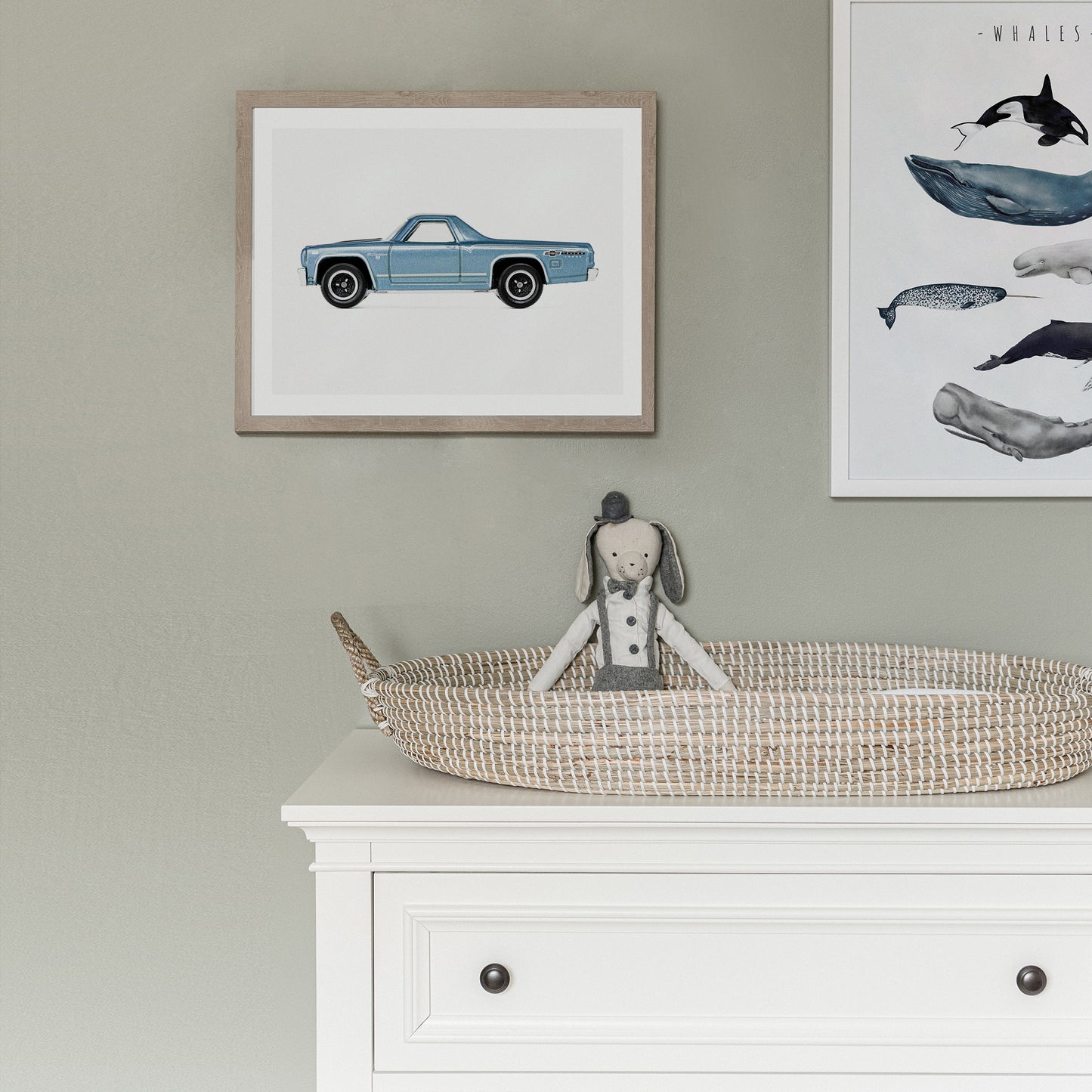 Nursery Car Prints for Boys and Girls