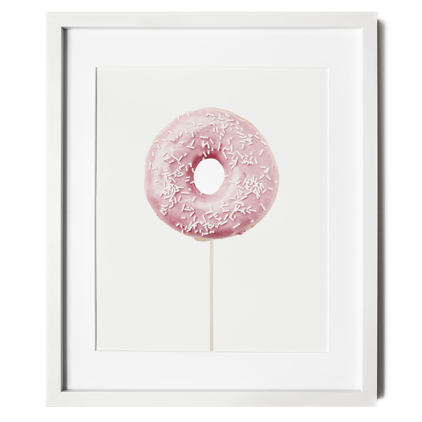 Pink Candy Art Prints Set of 3 cotton candy, lollipop , donut nursery wall art
