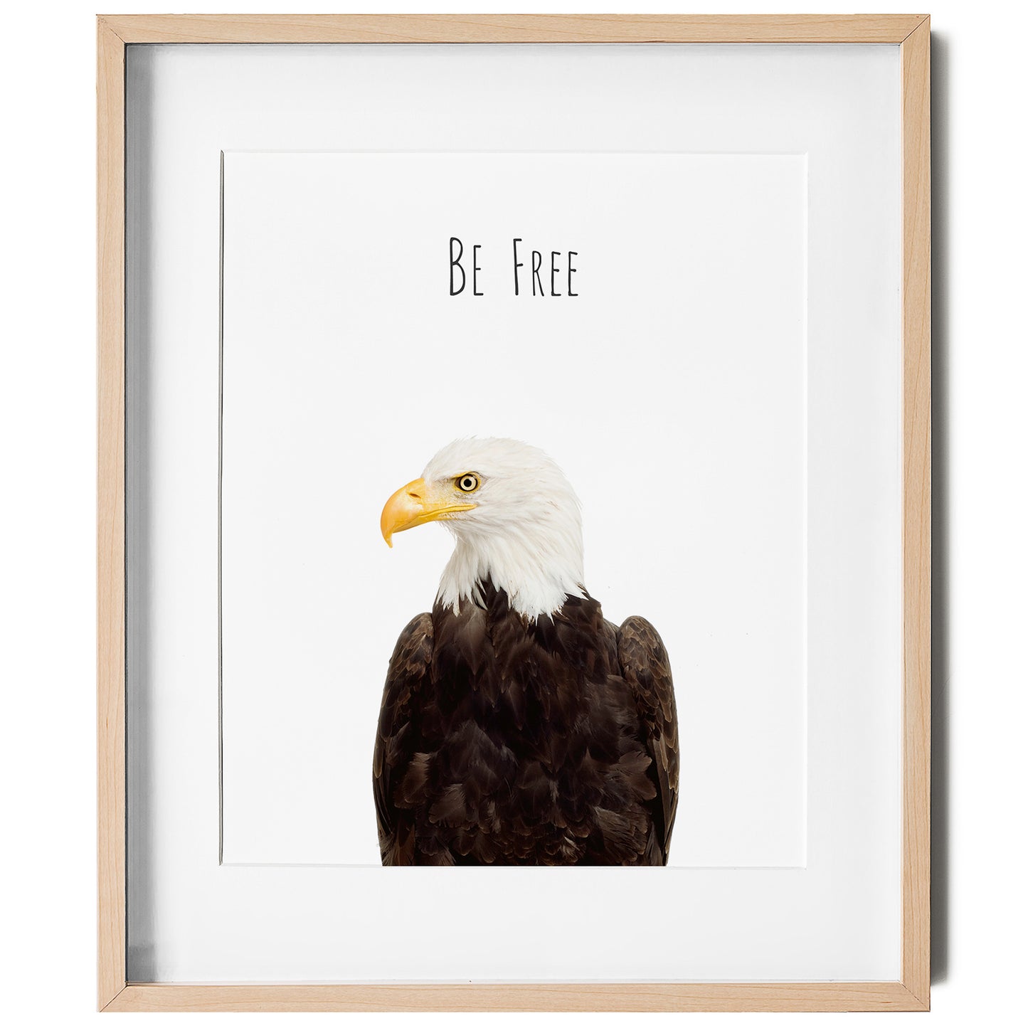 Eagle Be Free inspirational wall art for a nursery or kids' room!