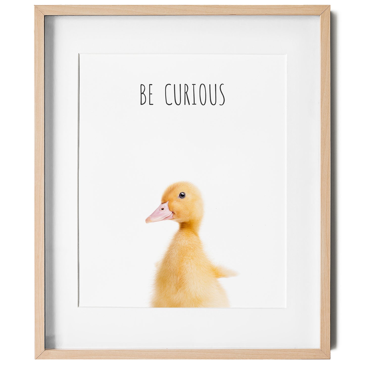 Gosling Be Curious Inspirational Nursery Wall Art