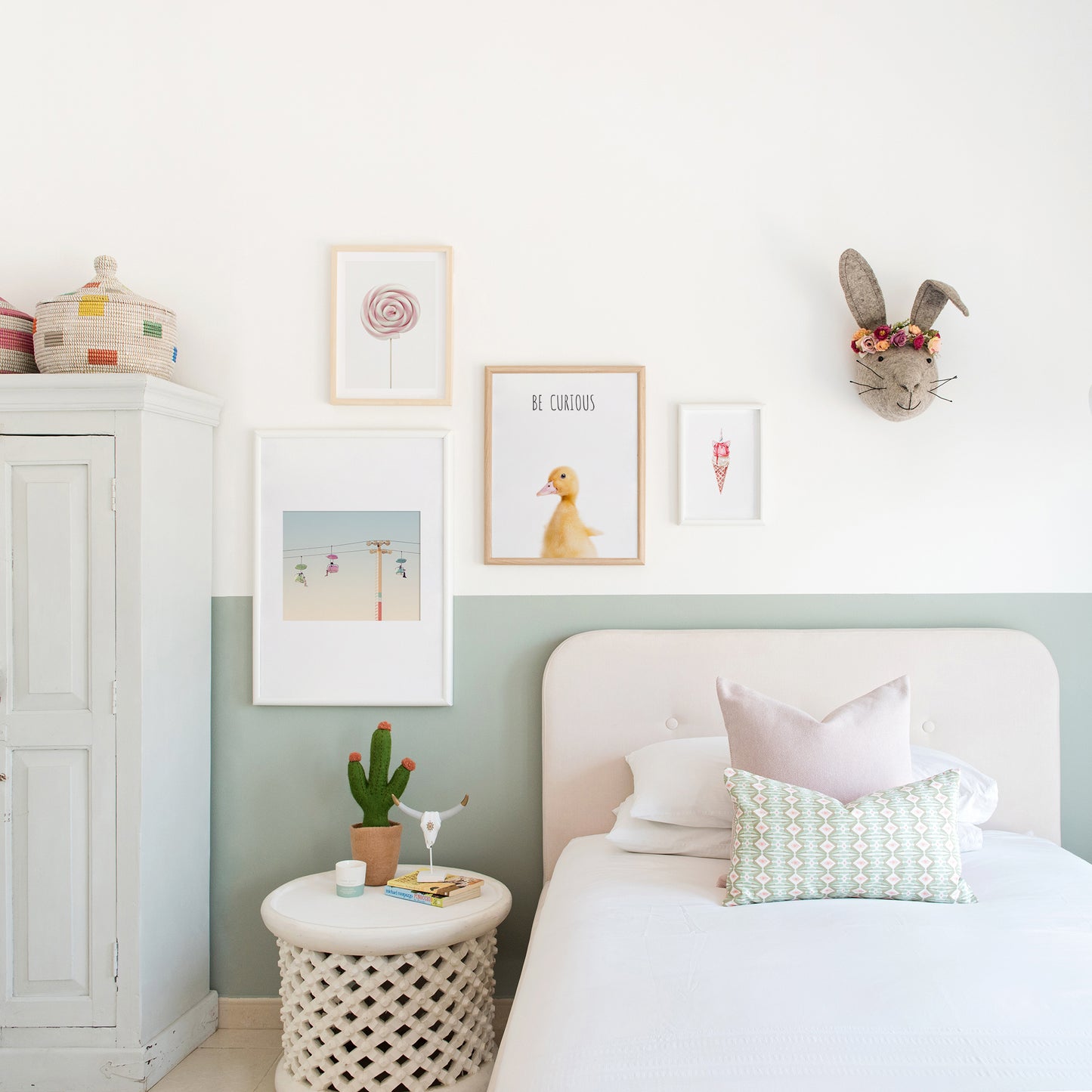Gosling Be Curious Inspirational Nursery Wall Art
