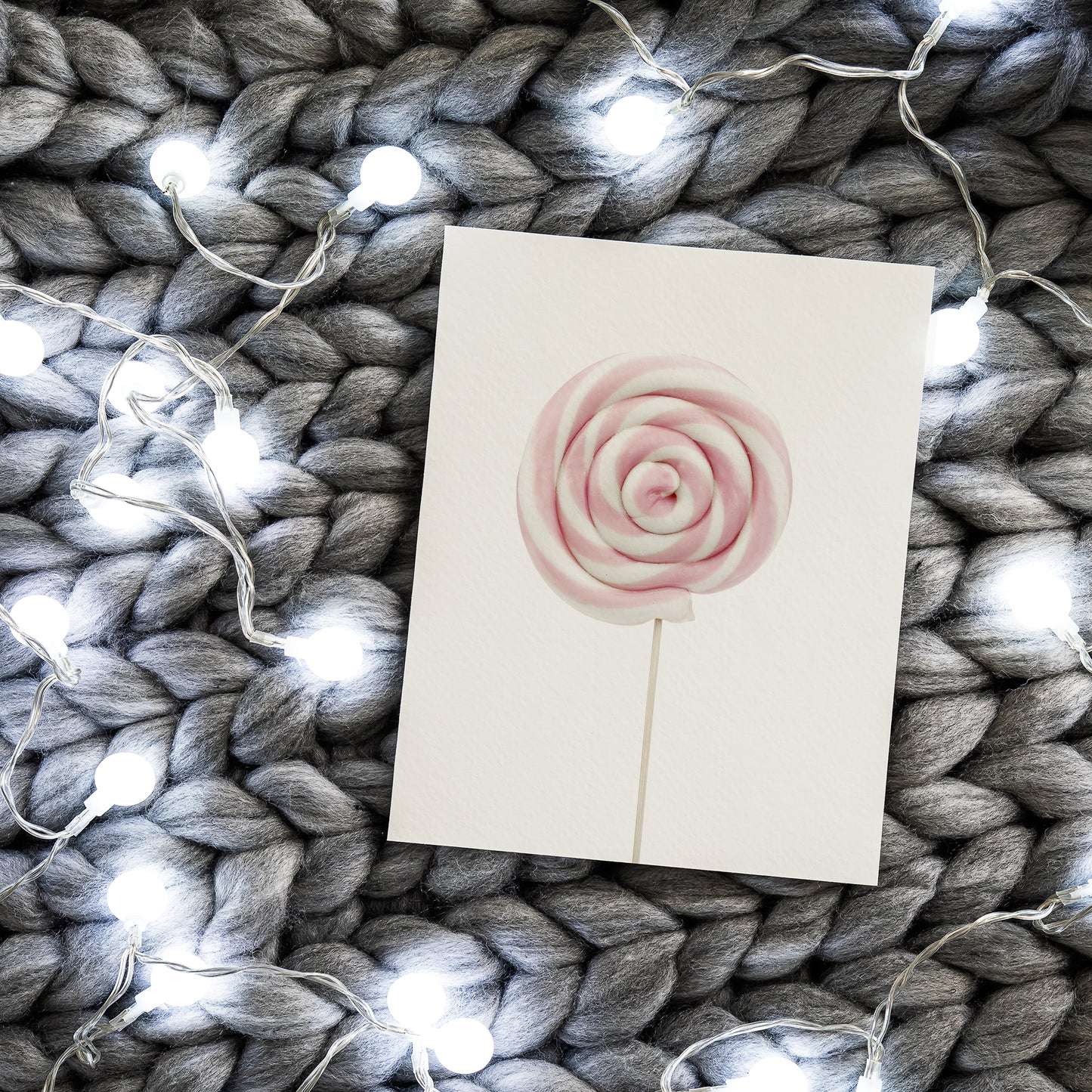 Pink Lollipop Wall Art for girls room