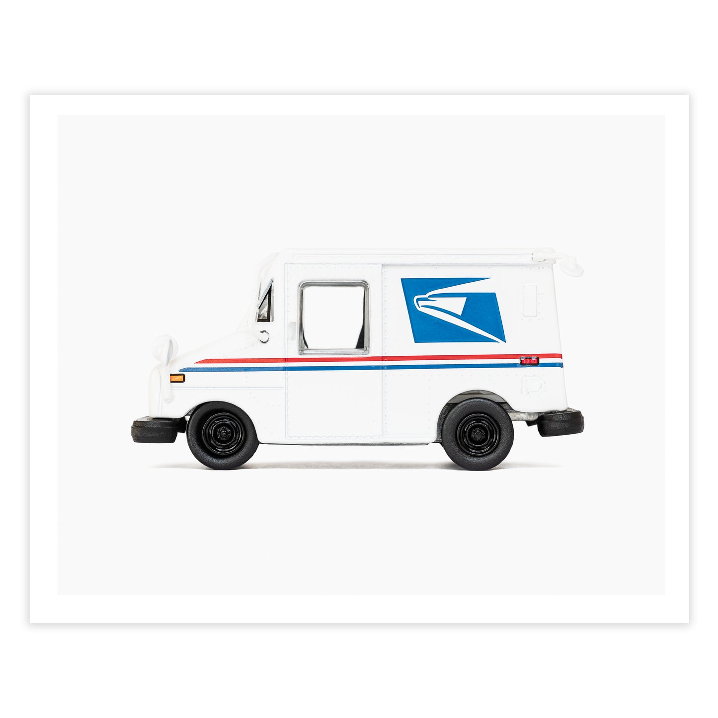 post office truck art print