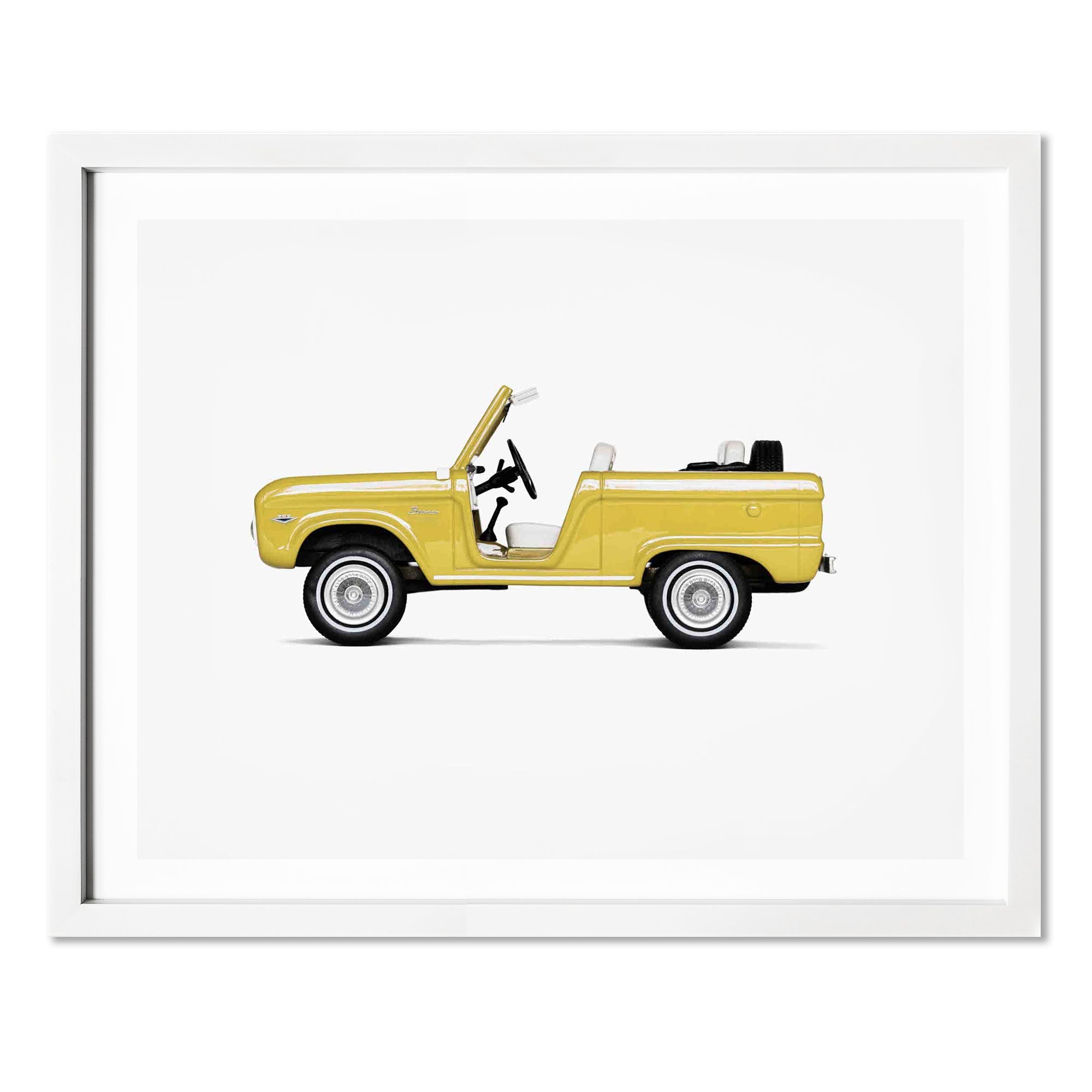Yellow Roadster Wall Art