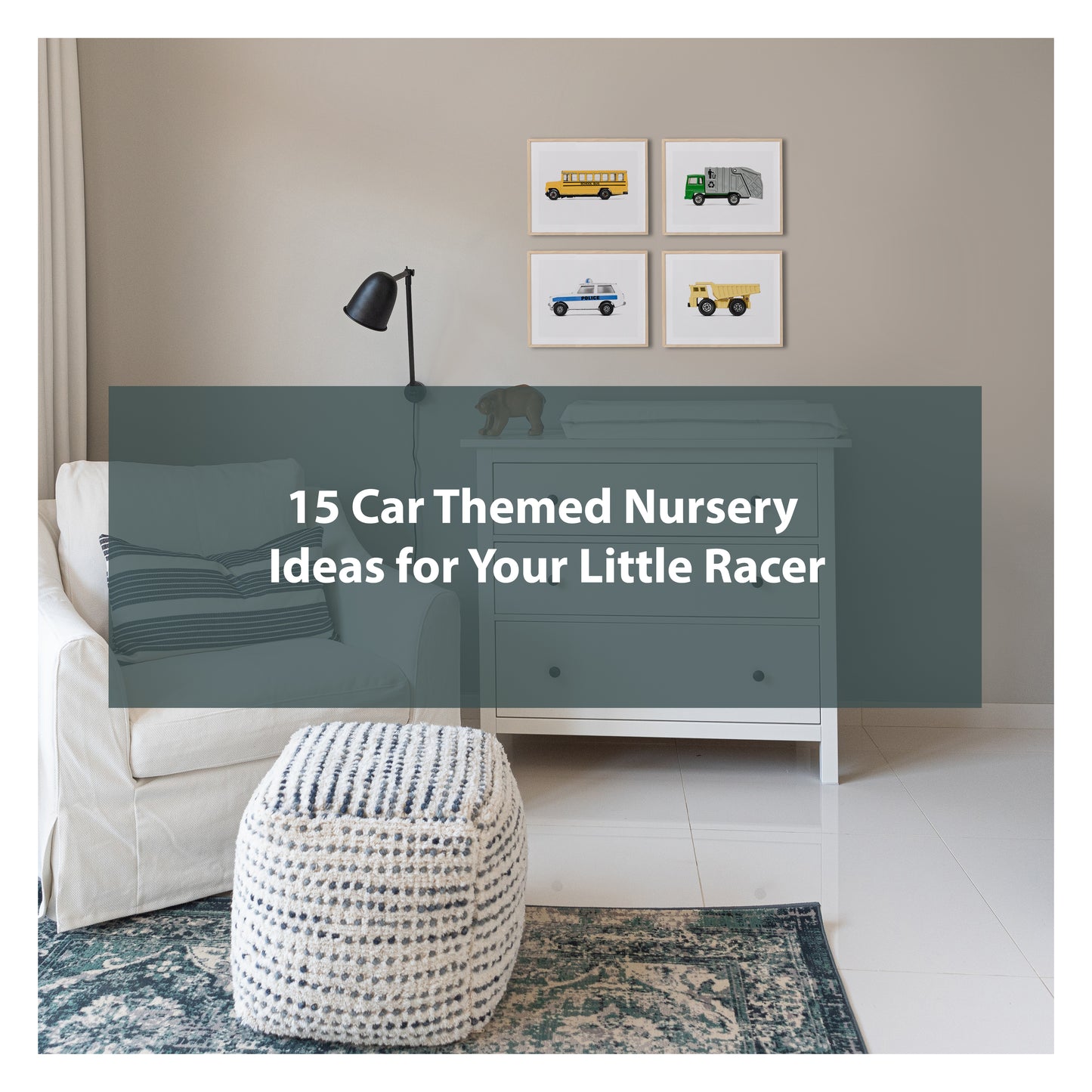15 car-themed nursery ideas for boys room