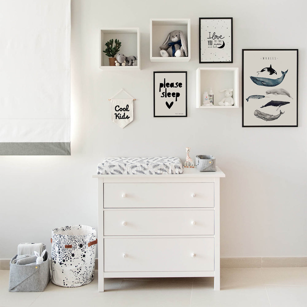 Black and White Nursery Prints