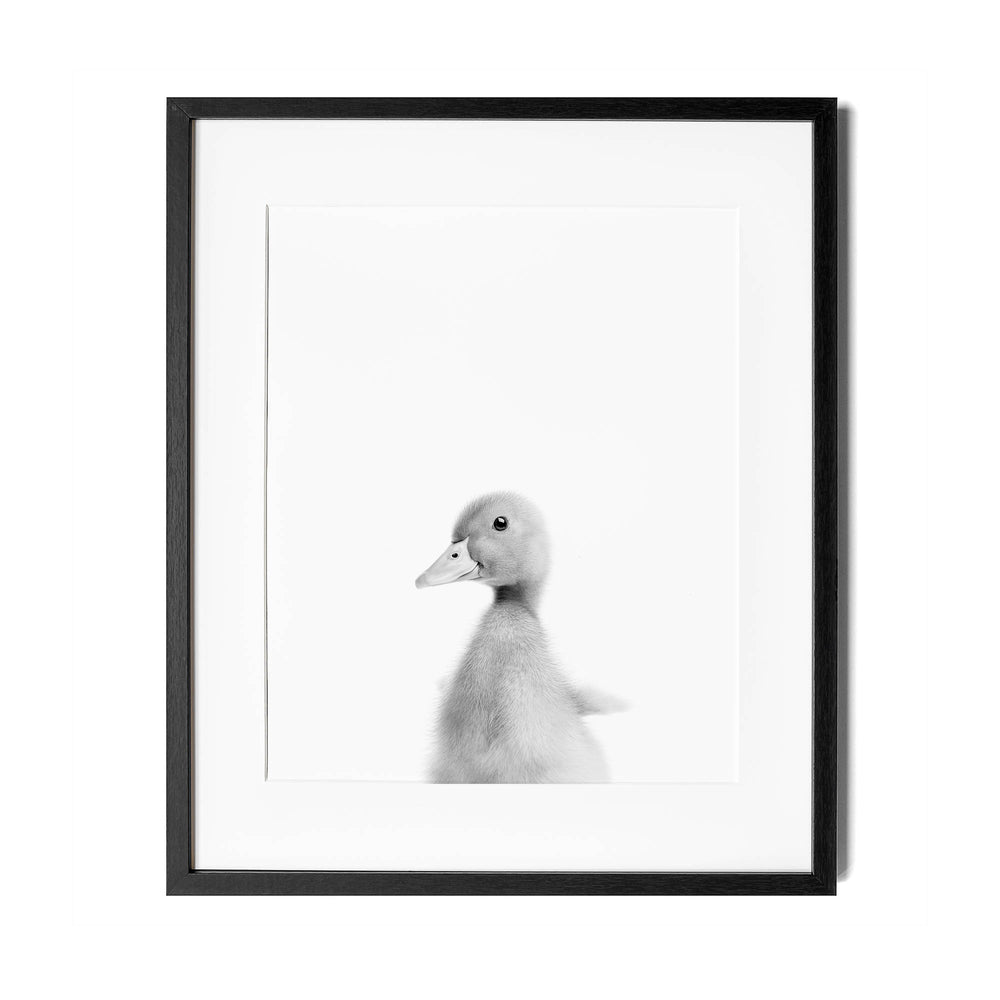 Black and White Goose Wall Art for nursery