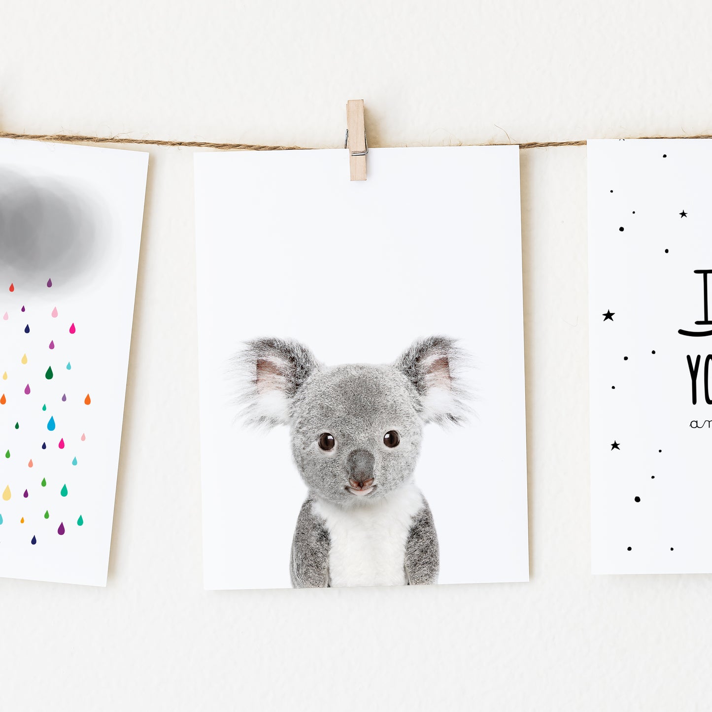Baby Koala Wall Art Print