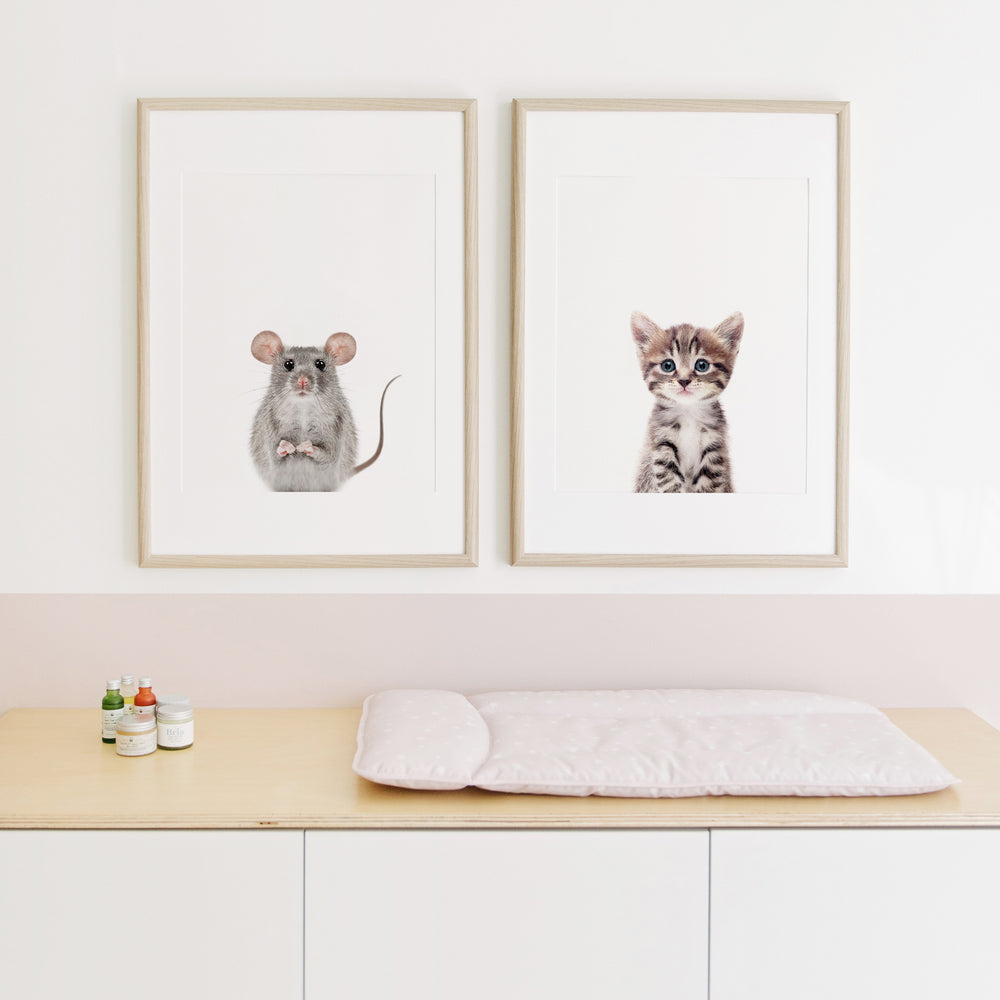 
                      
                        Baby Mouse Wall Art Print
                      
                    