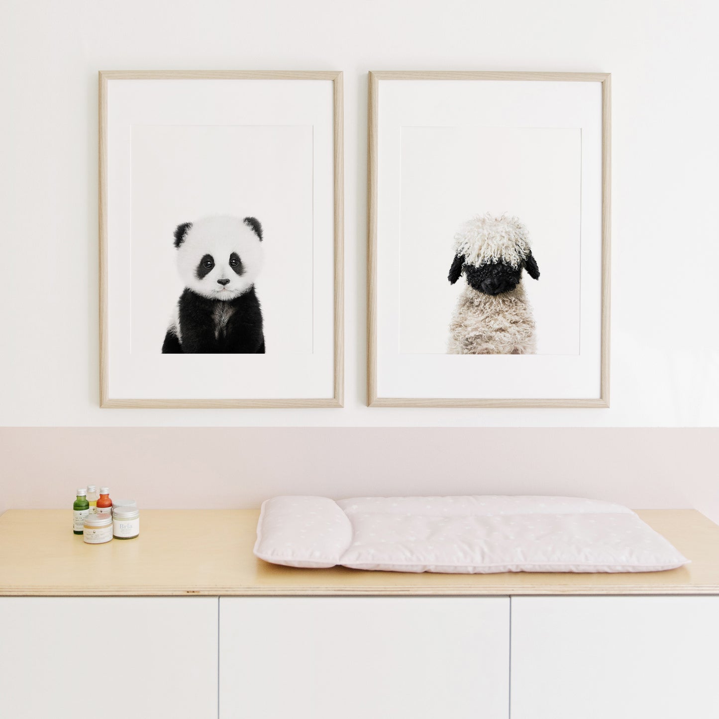 Baby Panda Wall Art Print