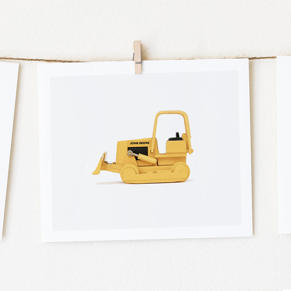 
                      
                        Bulldozer art print 
                      
                    