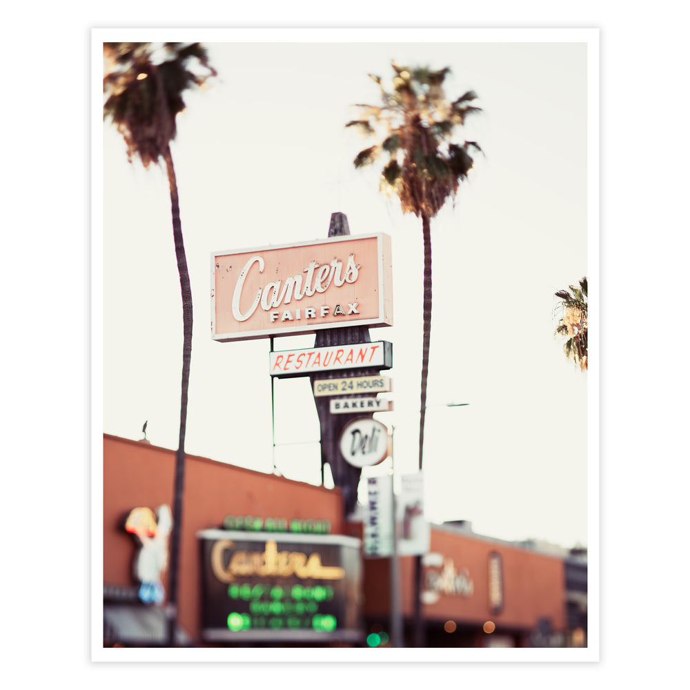 Canter's Deli - Los Angeles Fine Art Print