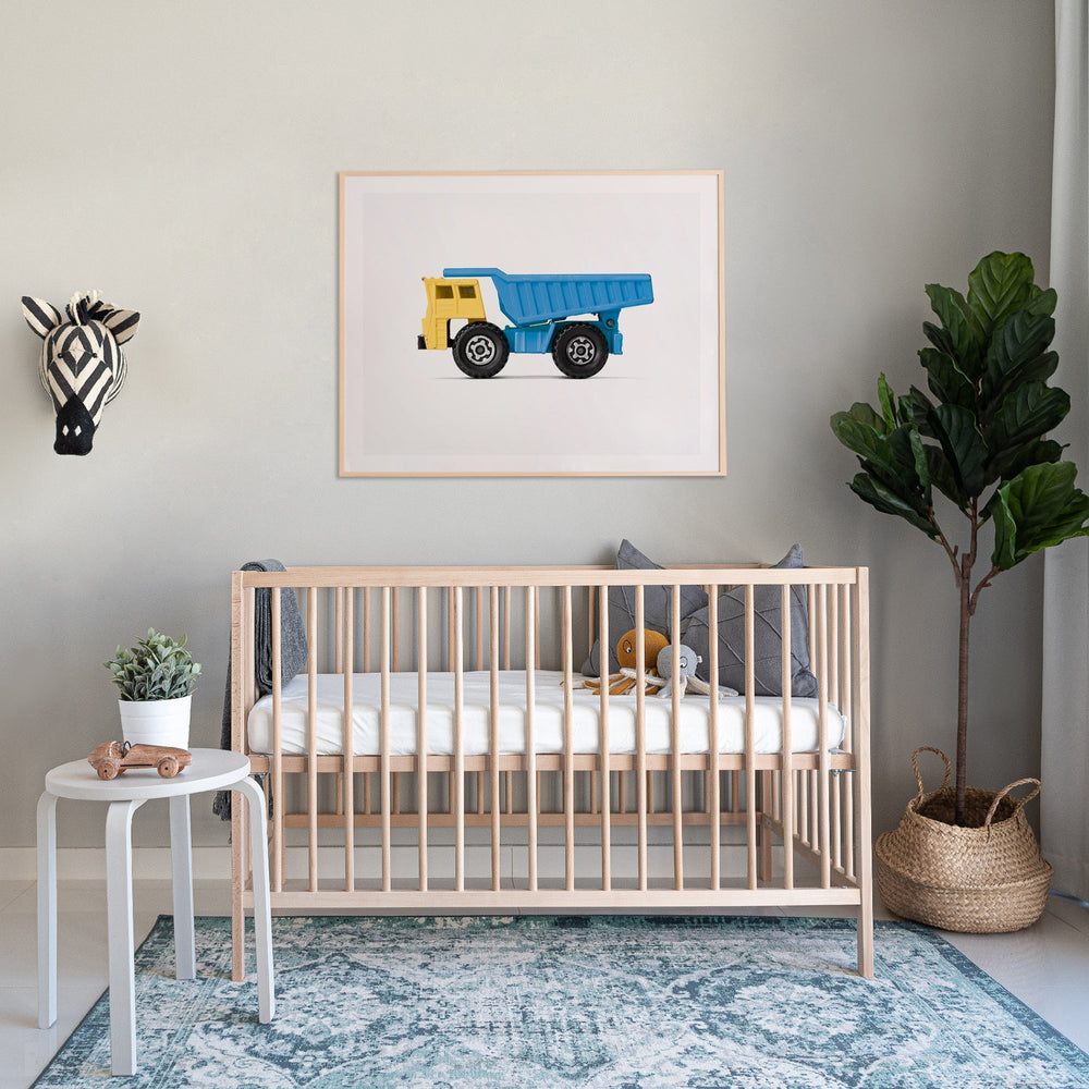 
                      
                        Yellow & Blue Dump Truck Wall Art
                      
                    