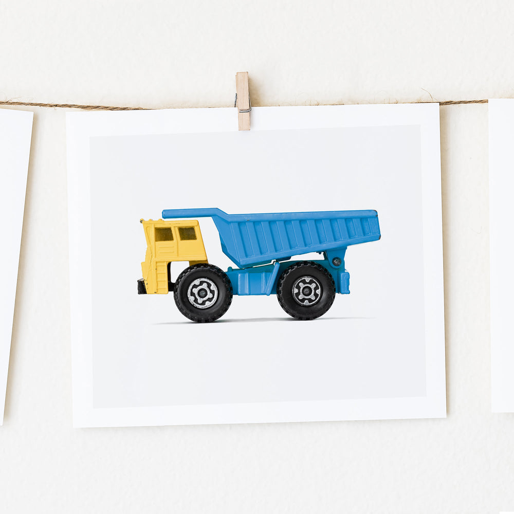 
                      
                        Yellow & Blue Dump Truck Wall Art
                      
                    