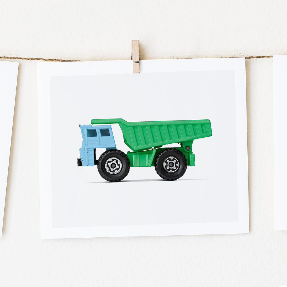 
                      
                        Dump Truck art print
                      
                    