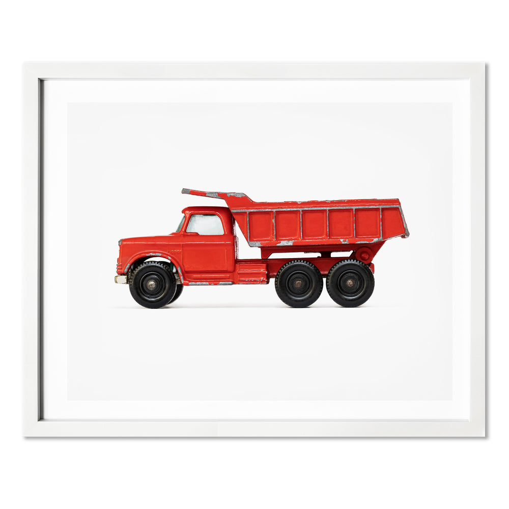 
                      
                        Red Dump Truck art print
                      
                    