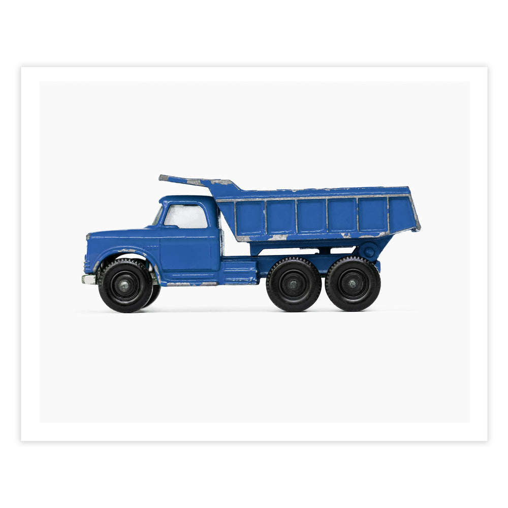 
                      
                        Blue Dump Truck Art Print
                      
                    