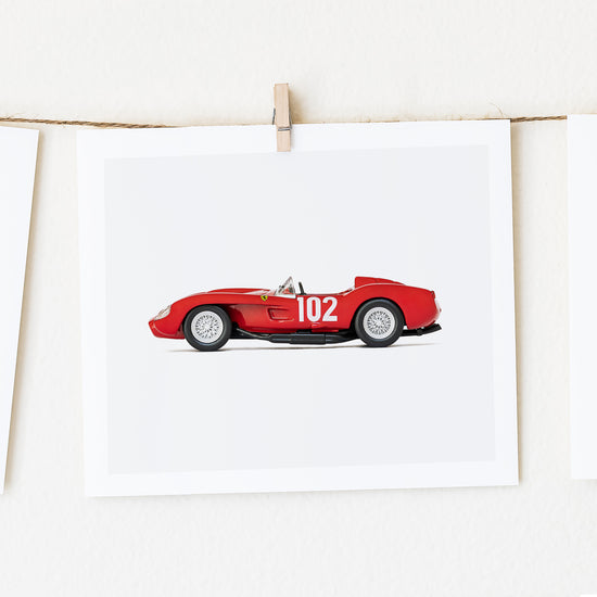 red race car boys nursery wall artRed Race Car Art nursery Print for boys