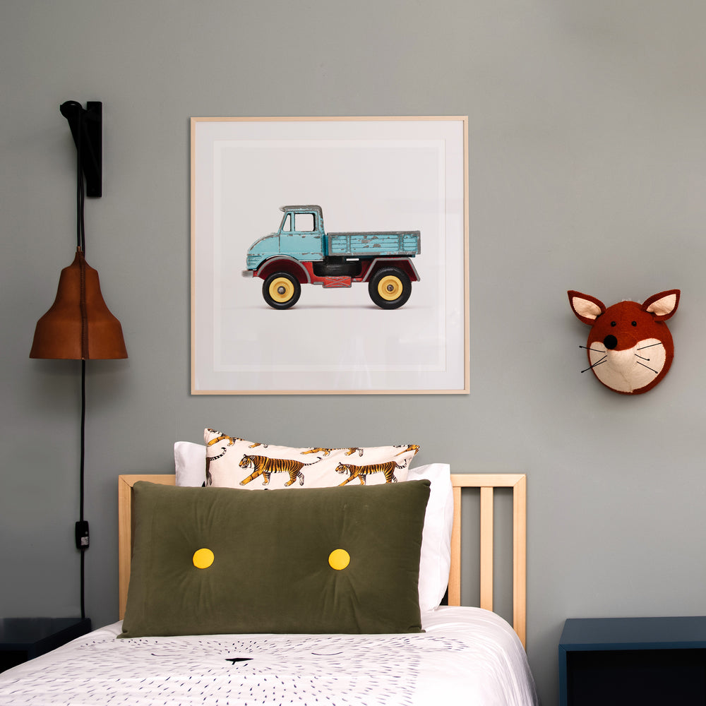 
                      
                        Nursery Room Decor for Boys' Car Prints Collection Vintage Farm Truck Print
                      
                    